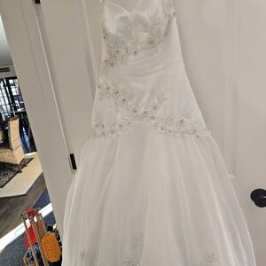 Wedding dress David's Bridal